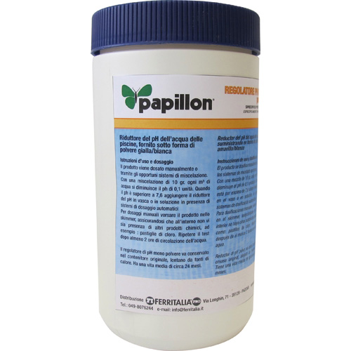 CLORO per PISCINA IN PASTIGLIE 200 gr MULTIAZIONE 1 Kg Papillon