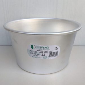 Stampo forma panettone alluminio ottinetti 22x13 cm