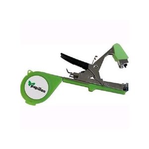 PINZA LEGATRICE ACCIAIO NASTRO VERDE PVC
