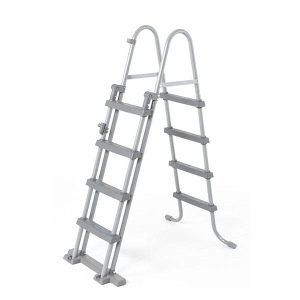 SCALA in metallo antiruggine PER PISCINA BESTWAY 58331 cm 122
