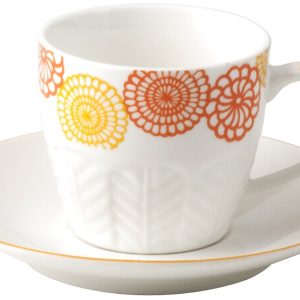 Set 6 tazzine caffè Fiore H&H