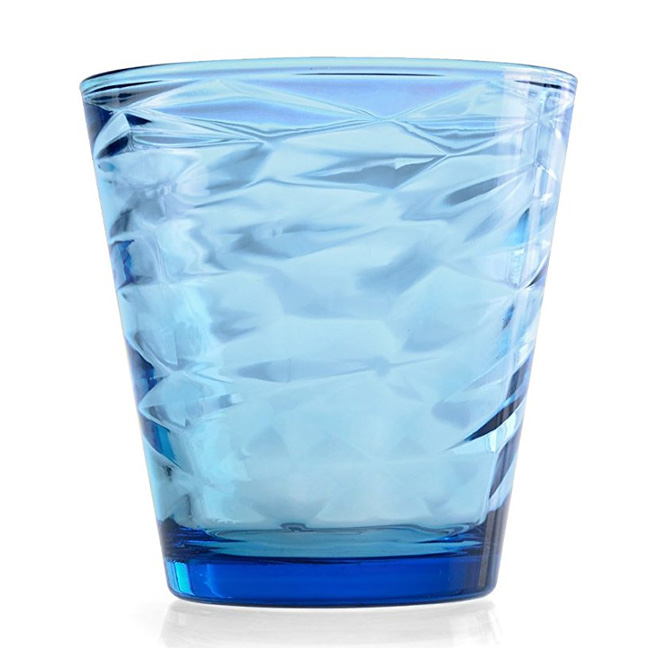 Set 3 Bicchieri Pasabahce Origami Blu 24,5 cl
