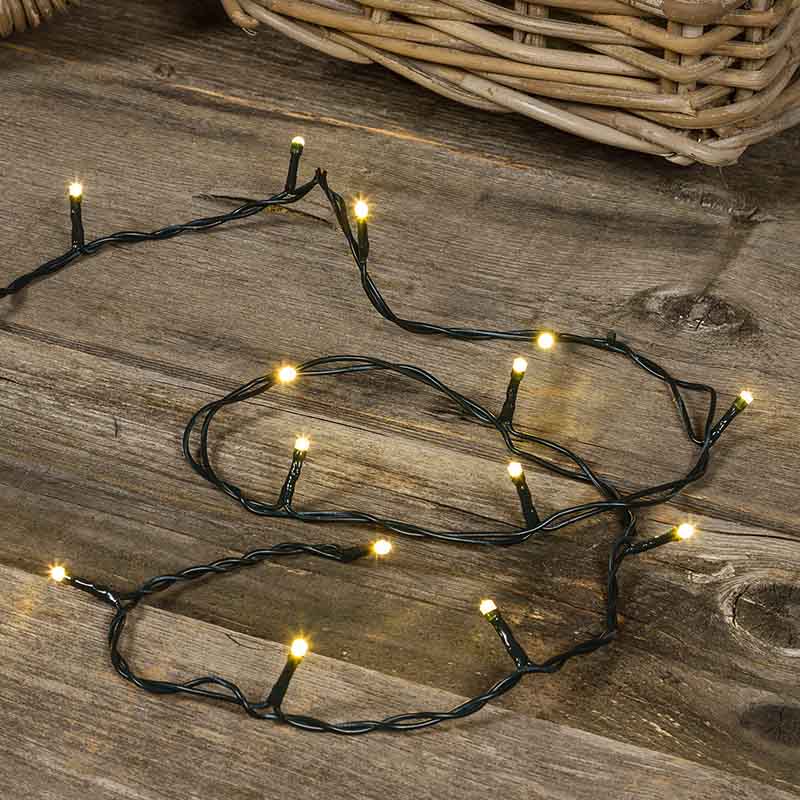 Catena MB 40 LED BIANCO, CLASSIC, MULTICOLOR 5mm Luce Fissa 230V