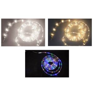 MICROLED 160 LAMPADE 8 MT LUCE CHIARA CALDA E COLORATA
