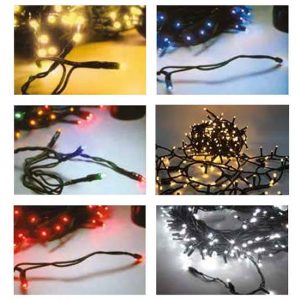 MINILUCCIOLE LED ESTERNO 180 lampade colori vari