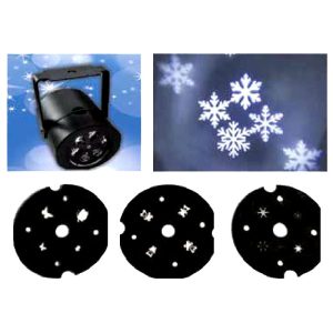 PROIETTORE LED LUCE BIANCA CON DISCHI INTERCAMBIABILI PER INTERNO