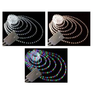 TUBO LED 8 MT 24 LAMPADE AL MT LUCE CHIARA CALDA E COLORATA