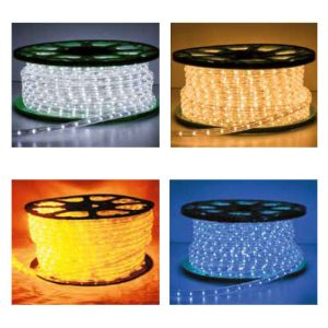 TUBO LUMINOSO LUCE FISSA LED 44 METRI COLORI VARI