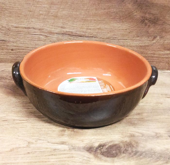 CASSERUOLA TERRACOTTA TERRE D'UMBRIA DE SILVA 18 CM