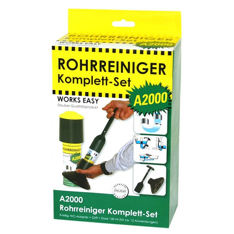 Set completo disotturante scarichi Purclean A2000