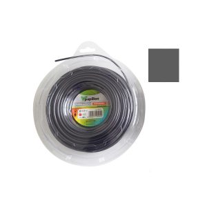 Filo decespugliatore nylon alluminio professionale quadro 3 mm 50 m