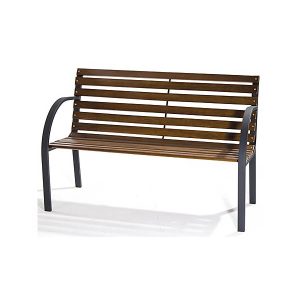 PANCHINA NEW YORK IN LEGNO NATURALE 120x62x82h cm