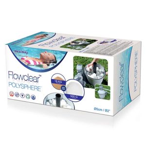 SFERE FILTRAGGIO FLOWCLEAR PER FILTRI SABBIA 500 GR 58475 BESTWAY