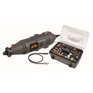 KIT VALIGETTA MINI SMERIGLIATRICE AXEL 130 W 219 PEZZI