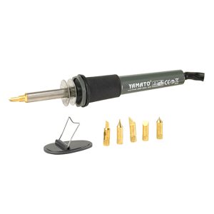 PIROGRAFO SALDATORE 30 W YAMATO CON 6 PUNTE E SUPPORTO
