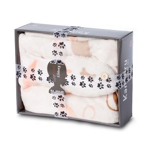 SET COPERTA E CUSCINO KANGURU FANTASIA CAT