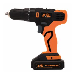 TRAPANO AVVITATORE PERCUSSIONE LITIO 18V AXEL + 2 BATTERIE