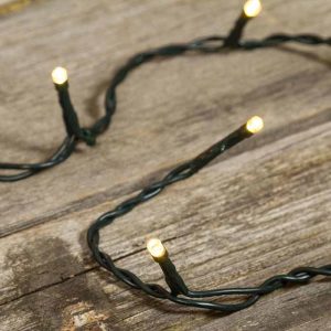 Catena MB 20 LED MULTI - BIANCO - CLASSIC 5mm Luce Fissa 1,5+2m-LUCE CLASSIC