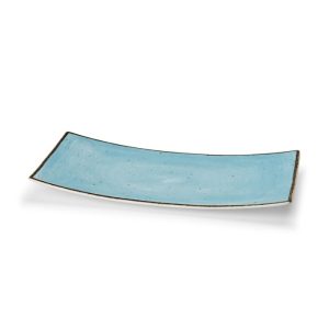 PIATTO VASSOIO RETTANGOLARE 30X15 CM EMOZIONI AZZURRO