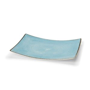 PIATTO VASSOIO RETTANGOLARE 30X24 CM EMOZIONI AZZURRO