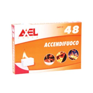 ACCENDIFUOCO A TAVOLETTA CHEROSENE BLISTER 50 PEZZI AXEL