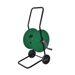 Avvolgitubo Carrellato per 50 metri di tubo 1/2'' raccordi ottone Papillon