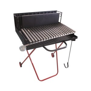 Barbecue legna 70X66X78 cm griglia inox raccogli grasso Pegoraro Angelo