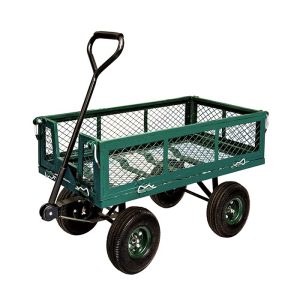 Carretto Giardino 52x96x25 cm Portata 250 kg Ruote Ø 26 cm Papillon