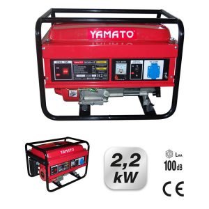MOTOGENERATORE scoppio G2200 Motore 4 tempi 196 cc 2 kW Yamato