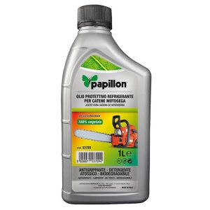 OLIO Protettivo Per CATENA MOTOSEGA 100% vegetale 1 Litro Papillon