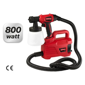 Pistola a Spruzzo 800 W Portata 1100 ml/min Serbatoio 900 ml Yamato