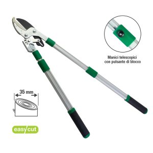 Tagliarami telescopico taglio battuta cricco Lama easycut Ø 35 mm Papillon
