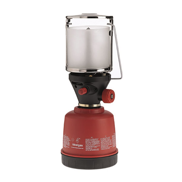 lampada gas campeggio cartuccia accensione piezoelettrica idealgas flig1p