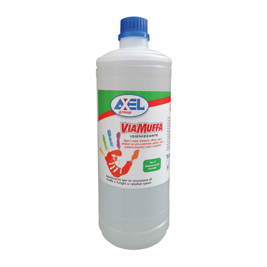 VIA MUFFA IGIENIZZANTE TRASPARENTE 1 LITRO AXEL