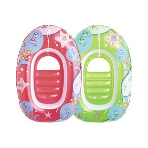 Canottino Gonfiabile Con oblò Balena Colorato Bestway 34037 102X69 cm