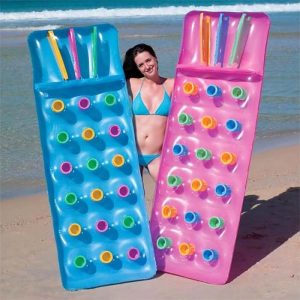 Materassino Gonfiabile Colorato 18 Buchi BESTWAY 43014 188x71 cm