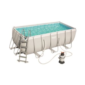 Piscina Rettangolare Bestway 56457 412X201X122 cm Filtro a Sabbia
