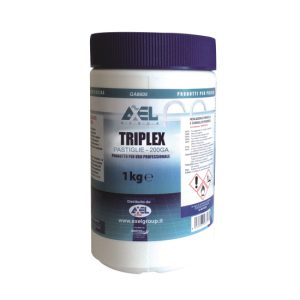 TRIPLEX PASTIGLIE 200 gr TRICLORO MULTIFUNZIONE 10 KG AXEL