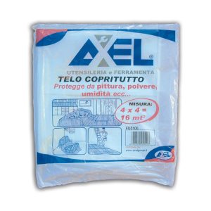 TELO COPRITUTTO TRASPARENTE 4X4 metri Axel