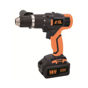 TRAPANO AVVITATORE BATTERIA LITIO 18V 3,0AH BRUSHLESS AXEL