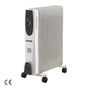RADIATORE OLIO 11 ELEMENTI 2500 w 59x24x48 CM MILO Maurer