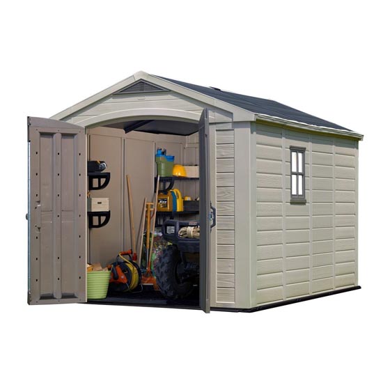 Casetta Giardino KETER FACTOR 8X11 Resina 256x331x243 cm