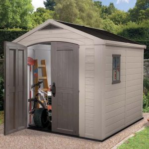 Casetta Giardino KETER FACTOR 8X8 Resina 256x255x243 cm