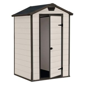 Casetta Giardino KETER MANOR 4X3 Beige Resina 128x94x196 cm