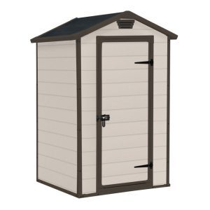 Casetta Giardino KETER MANOR 4X3 Beige Resina 128x94x196 cm