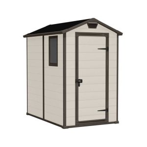 Casetta Giardino KETER MANOR 4X6 Beige Resina 130x192x198 cm
