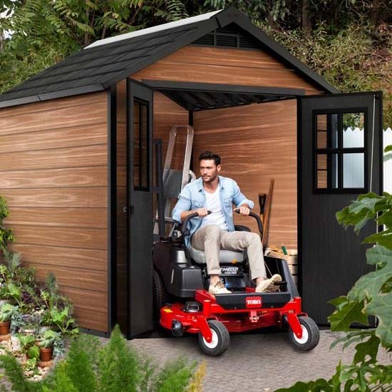 Casetta Giardino KETER NEWTON 757 COATECH 228x223x252 cm