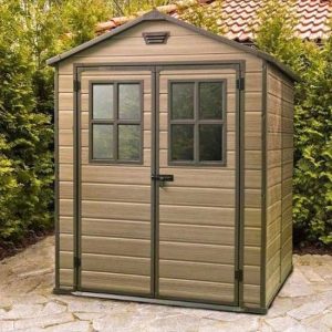 Casetta Giardino KETER SCALA 6X8 DD Resina 185x237x226 cm