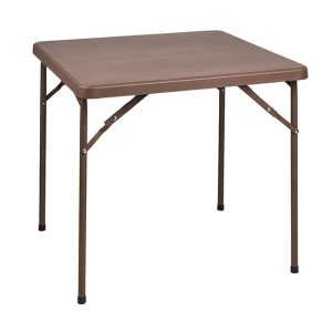 Tavolo pieghevole quadrato Happy Hour Marrone 86x86x74 cm Papillon