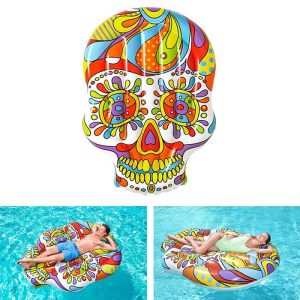 Gonfiabile Teschio 190X139 CM Bestway 43194 Fiesta Skull Island